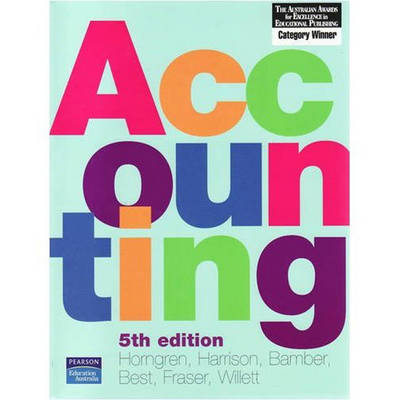 Book cover for Accounting with MyAccountingLab