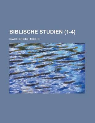 Book cover for Biblische Studien (1-4 )