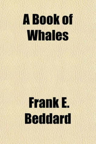 Cover of A Book of Whales