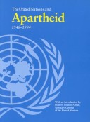 Book cover for The United Nations and Apartheid, 1948-94