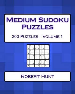 Book cover for Medium Sudoku Puzzles Volume 1