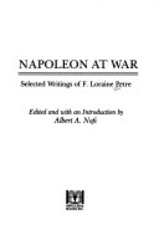 Cover of Napoleon at War