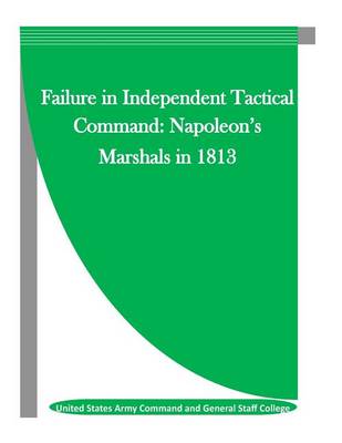 Book cover for Failure in Independent Tactical Command