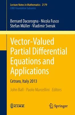 Cover of Vector-Valued Partial Differential Equations and Applications