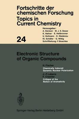 Book cover for Electronic Structure of Organic Compounds