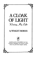 Book cover for A Cloak of Light