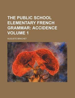 Book cover for The Public School Elementary French Grammar Volume 1; Accidence