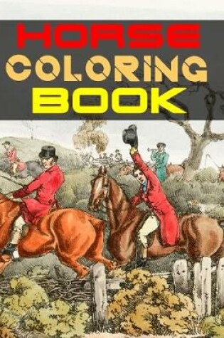 Cover of Horse Coloring Book