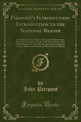 Book cover for Pierpont's Introduction; Introduction to the National Reader