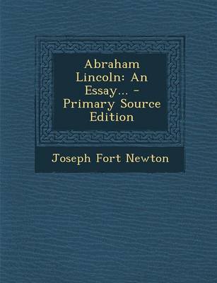 Book cover for Abraham Lincoln