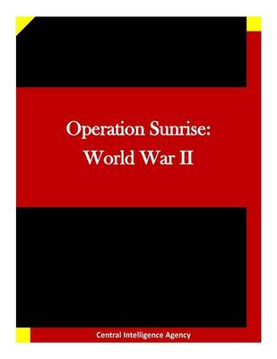 Book cover for Operation Sunrise