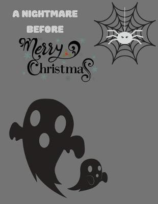 Book cover for A nightmare before merry christmas