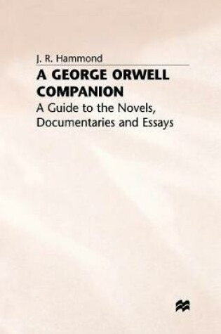 Cover of A George Orwell Companion