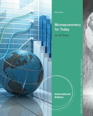 Book cover for Microeconomics for Today, International Edition