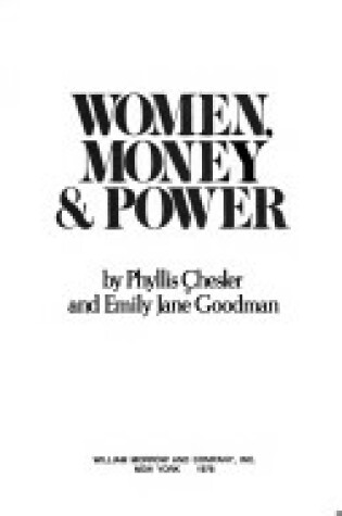 Cover of Women, Money, and Power
