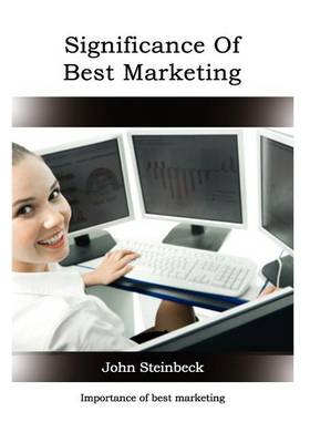 Book cover for Significance of Best Marketing