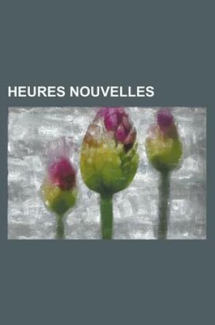 Cover of Heures Nouvelles