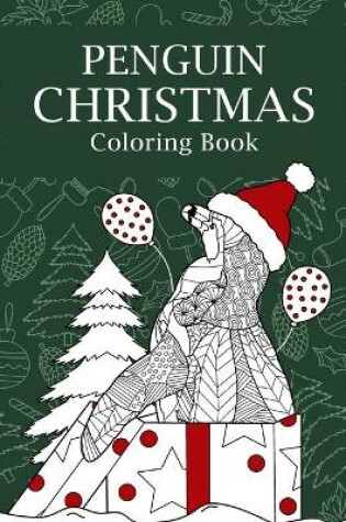 Cover of Penguin Christmas Coloring Book