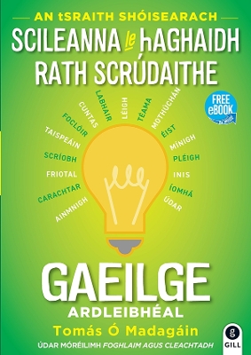 Book cover for Scileanna le hAghaidh Rath Scrudaithe Gaeilge