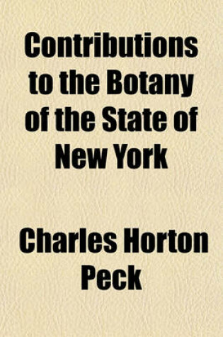 Cover of Contributions to the Botany of the State of New York