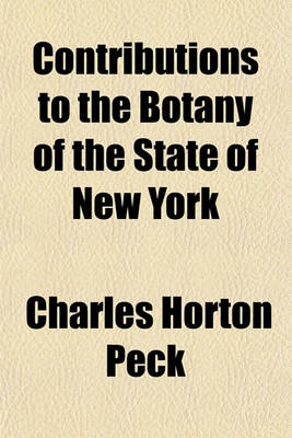 Book cover for Contributions to the Botany of the State of New York