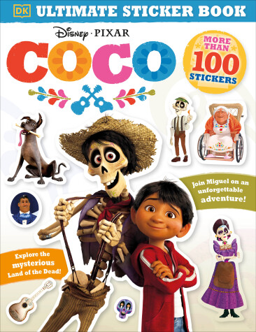 Cover of Ultimate Sticker Book: Disney Pixar Coco