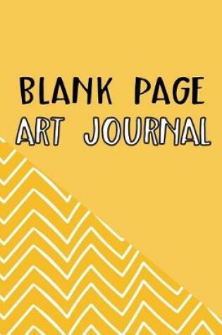 Cover of Blank Page Art Journal