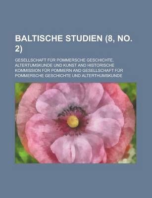 Book cover for Baltische Studien (8, No. 2 )