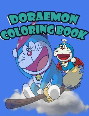 Book cover for Doraemon coloring book