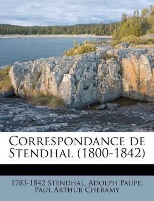 Book cover for Correspondance de Stendhal (1800-1842)