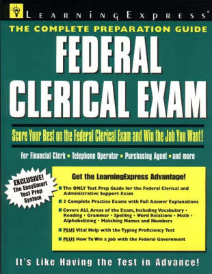 Book cover for Federal Clerical Exam