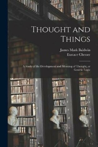 Cover of Thought and Things