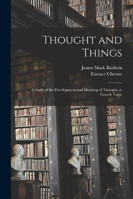 Book cover for Thought and Things