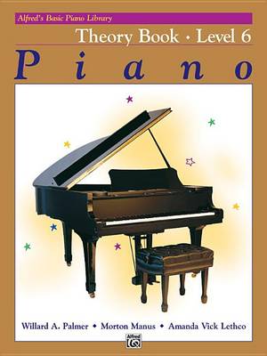 Cover of Alfred's Basic Piano Library Theory Book 6