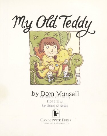 Book cover for My Old Teddy