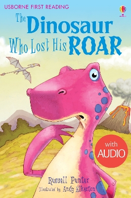 Book cover for The Dinosaur who lost his roar