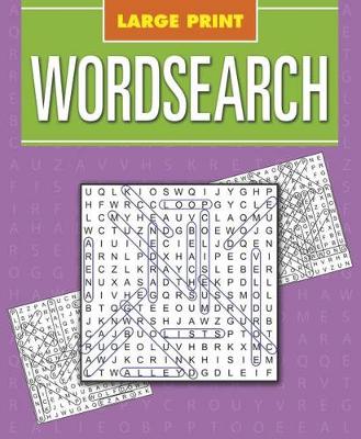 Book cover for Classic Large Print Wordsearch