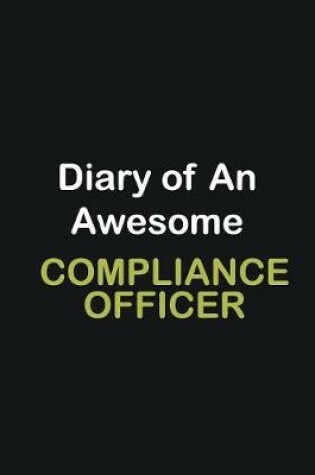 Cover of Diary of an awesome Compliance Officer