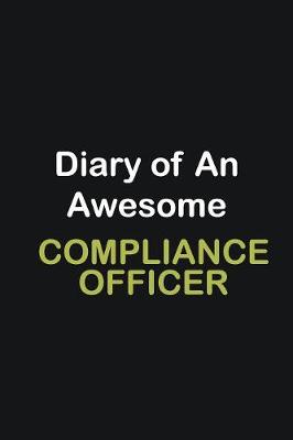 Book cover for Diary of an awesome Compliance Officer