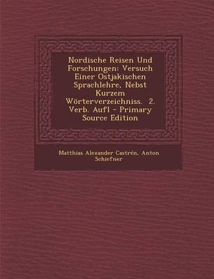 Book cover for Nordische Reisen Und Forschungen