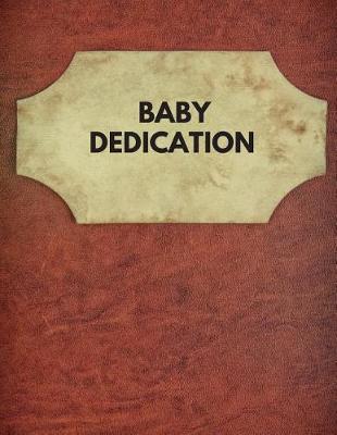 Book cover for Baby Dedication