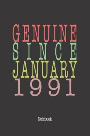 Cover of Genuine Since January 1991