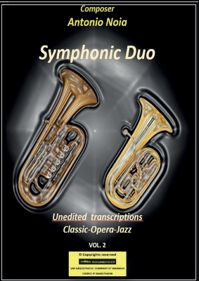 Book cover for Symphonic Duo Tuba Unedited trascriptions