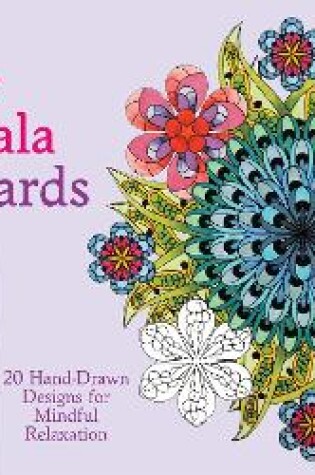 Cover of Coloring Flower Mandala Postcards