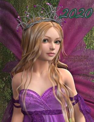 Book cover for 2020- Beautiful Woodland Princess 2019-2020 Academic Year Monthly Planner