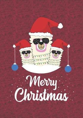 Book cover for Merry Christmas Llamas