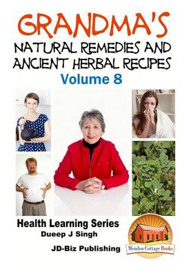 Book cover for Grandma's Natural Remedies and Ancient Herbal Recipes