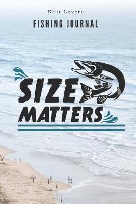 Book cover for Size matters - Fishing Journal