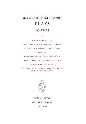 Book cover for Plays I