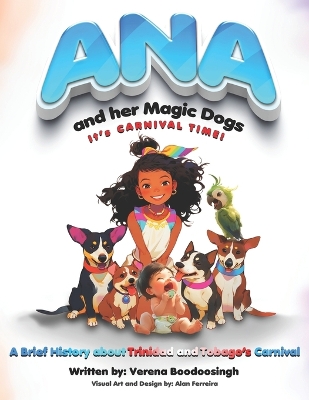 Book cover for Ana and her Magic Dogs It's Carnival Time